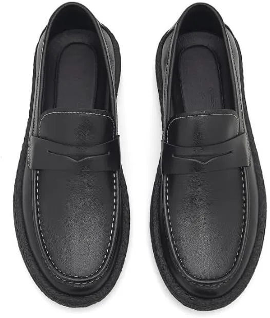 Men's Loafers Slip-On Shoes with Non-Slip Sole Comfy Non Slip Casual Breathable Sneakers