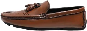 Mens Party Loafers Shoes Faux Leather Party Wedding Round Toe Solid Color Prom Wedding Non Slip Anti-Slip Casual Slip On