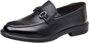 Mens Party Shoes Suede Vamp Business Solid Color Round Toe Non Slip Low Top Anti-Slip Prom Wedding Slip On