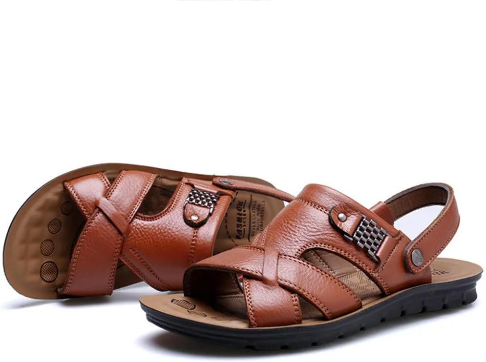 Mens Sandals Sandal for Men Mens Beach Sandals Beach Comfortable Adjustable Straps Breathable Outdoor Sandal
