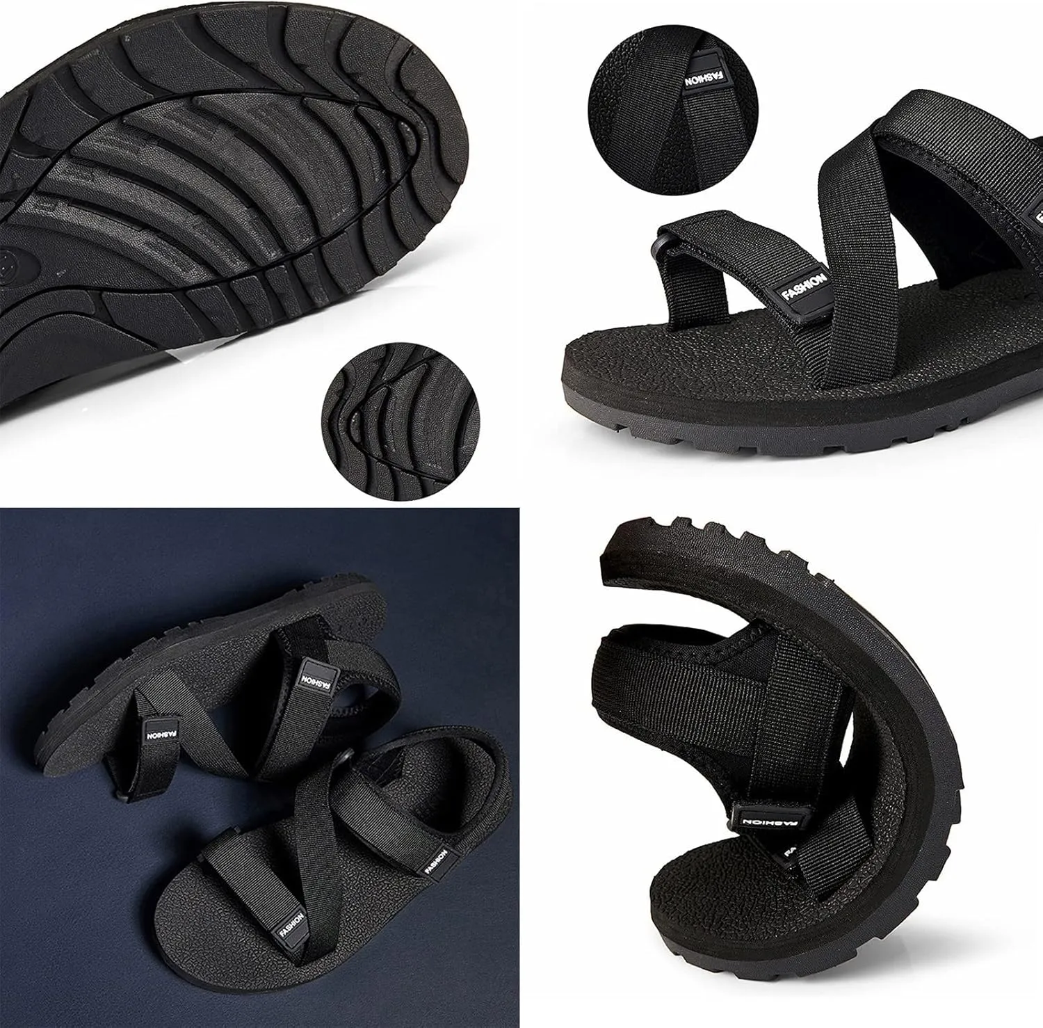 Mens Sandals Sandal Men Mens Beach Sandals Comfort Summer Beach Outdoor Adjustable Straps Sandal