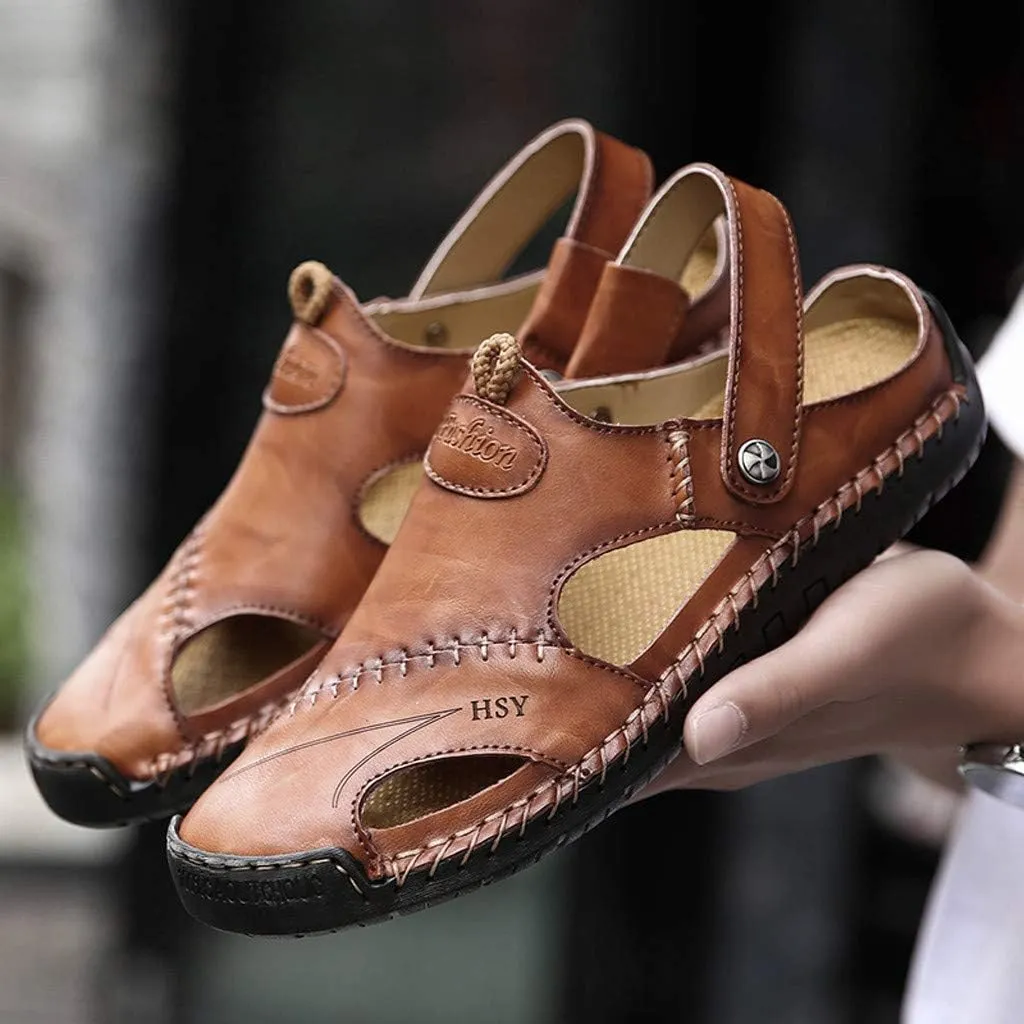 Mens Sandals Sandal Men Mens Beach Sandals Comfortable Adjustable Straps Summer Open Toe Casual Sandal