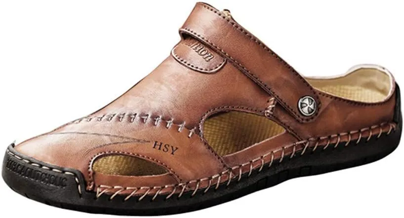 Mens Sandals Sandal Men Mens Beach Sandals Comfortable Adjustable Straps Summer Open Toe Casual Sandal