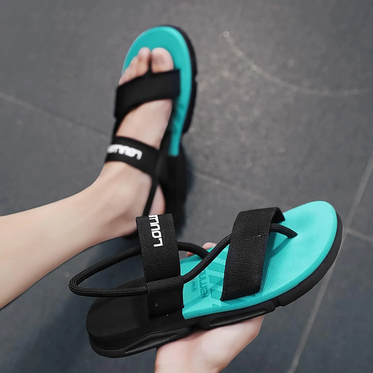 Mens Sandals Sandal Men Mens Beach Sandals Outdoor Adjustable Straps Hiking Lightweight Summer Sandal
