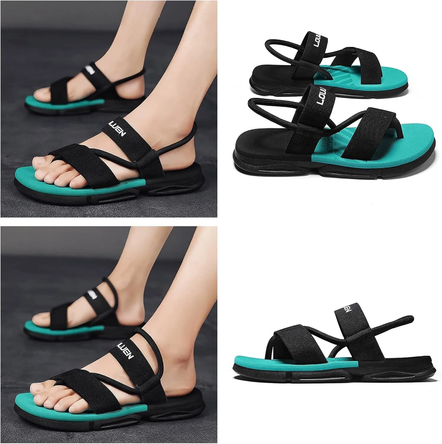 Mens Sandals Sandal Men Mens Beach Sandals Outdoor Adjustable Straps Hiking Lightweight Summer Sandal