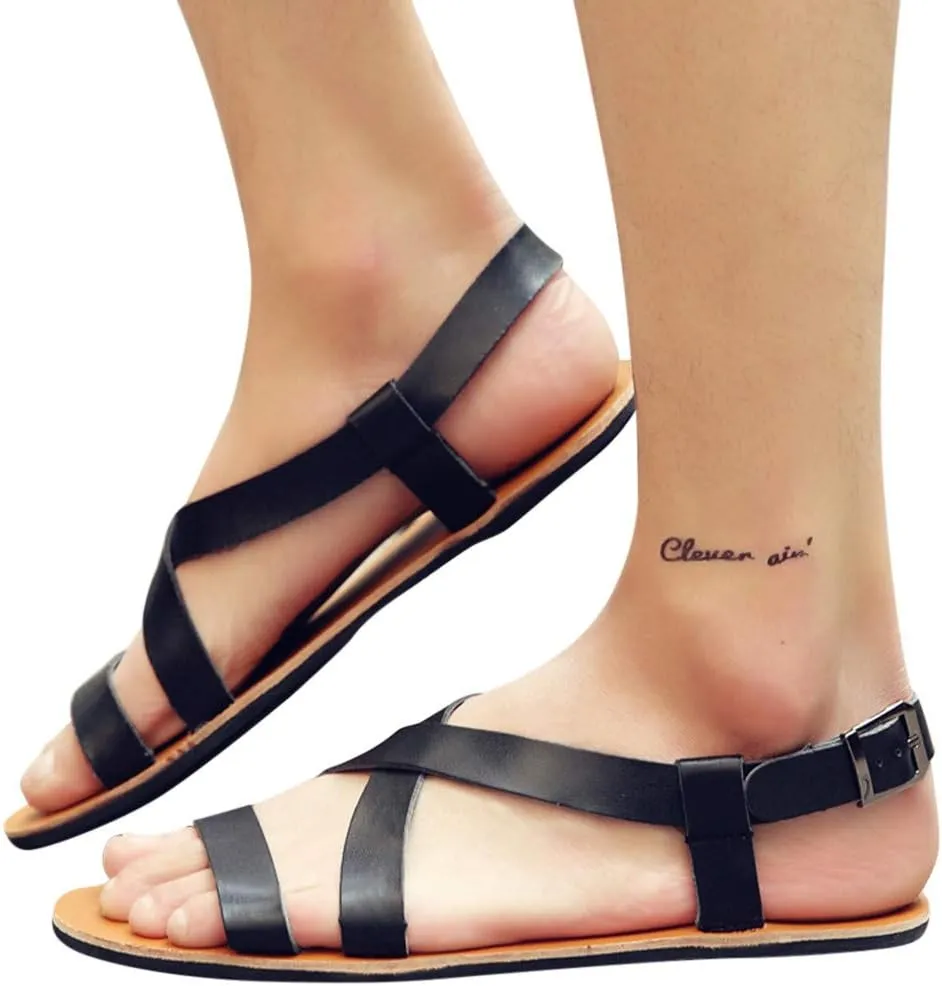 Mens Sandals Sandal Men Mens Beach Sandals Outdoor Lightweight Non Slip Adjustable Straps Beach Sandal