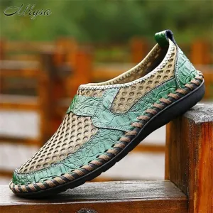 Men's Shoes - Mesh Casual Soft Comfortable  Breathable Lightweight Slip-On Shoes