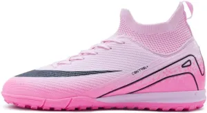 Men's Soccer Shoes High-Top Soccer Cleats Outdoor Indoor Breathable Athletic Professional Spikes Youth Boys Football Shoes Unisex