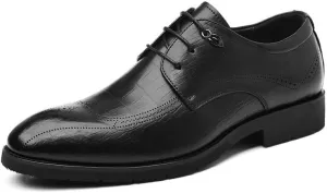 Mens Tuxedo Shoes Comfort Non Slip Casual Business Work Formal Shoes Business Sneaker Dress Shoes for Men(7)