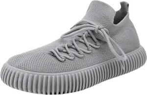 Men's Unique Side Lace-up Trainers Breathable Fashion Sports Shoes