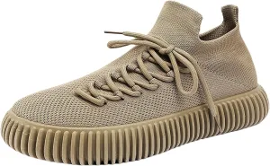 Men's Unique Side Lace-up Trainers Breathable Fashion Sports Shoes