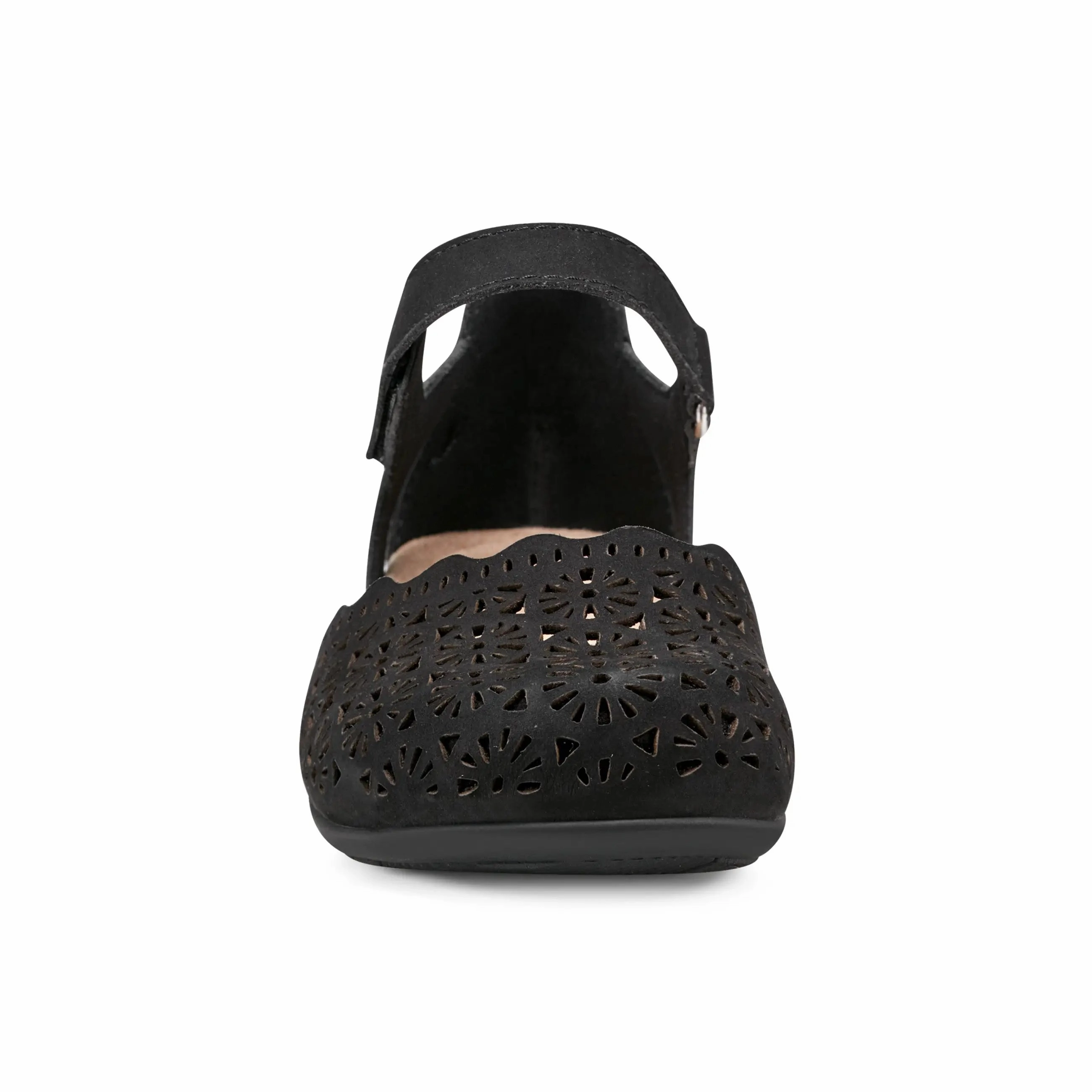 Bronnie Casual Slip-On Perforated Sandals Comfortable Everyday Footwear Office Friendly
