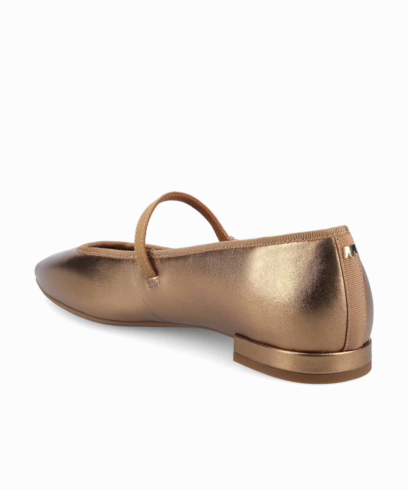 Pool Time The Goldfinch 15 Mary Jane - Vintage Gold Metal Leather