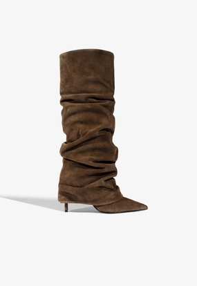 Sweat Resistant Frequent Travelers Easy Fasten System Mikki Up Cloak Suede Boot