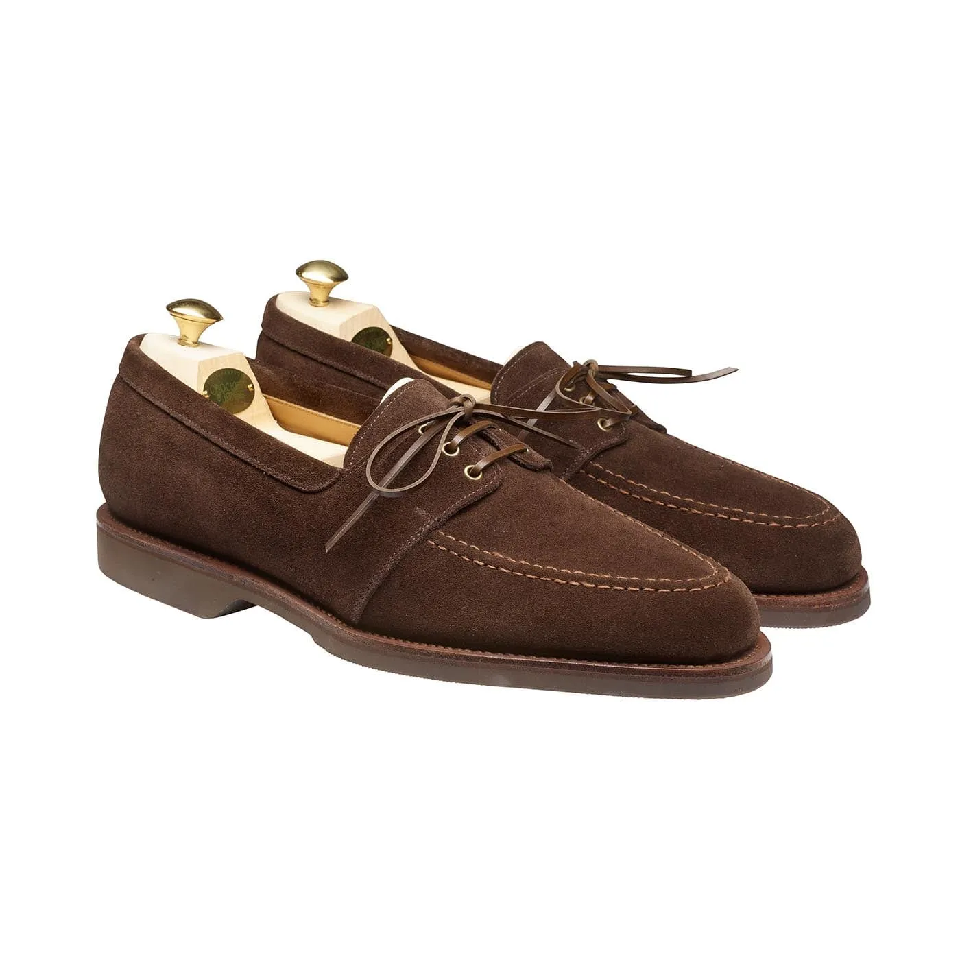 Falmouth Dark Brown Suede Vital Step
