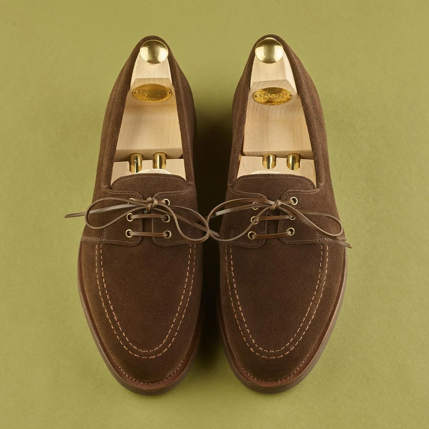Falmouth Dark Brown Suede All Day Comfort Casual