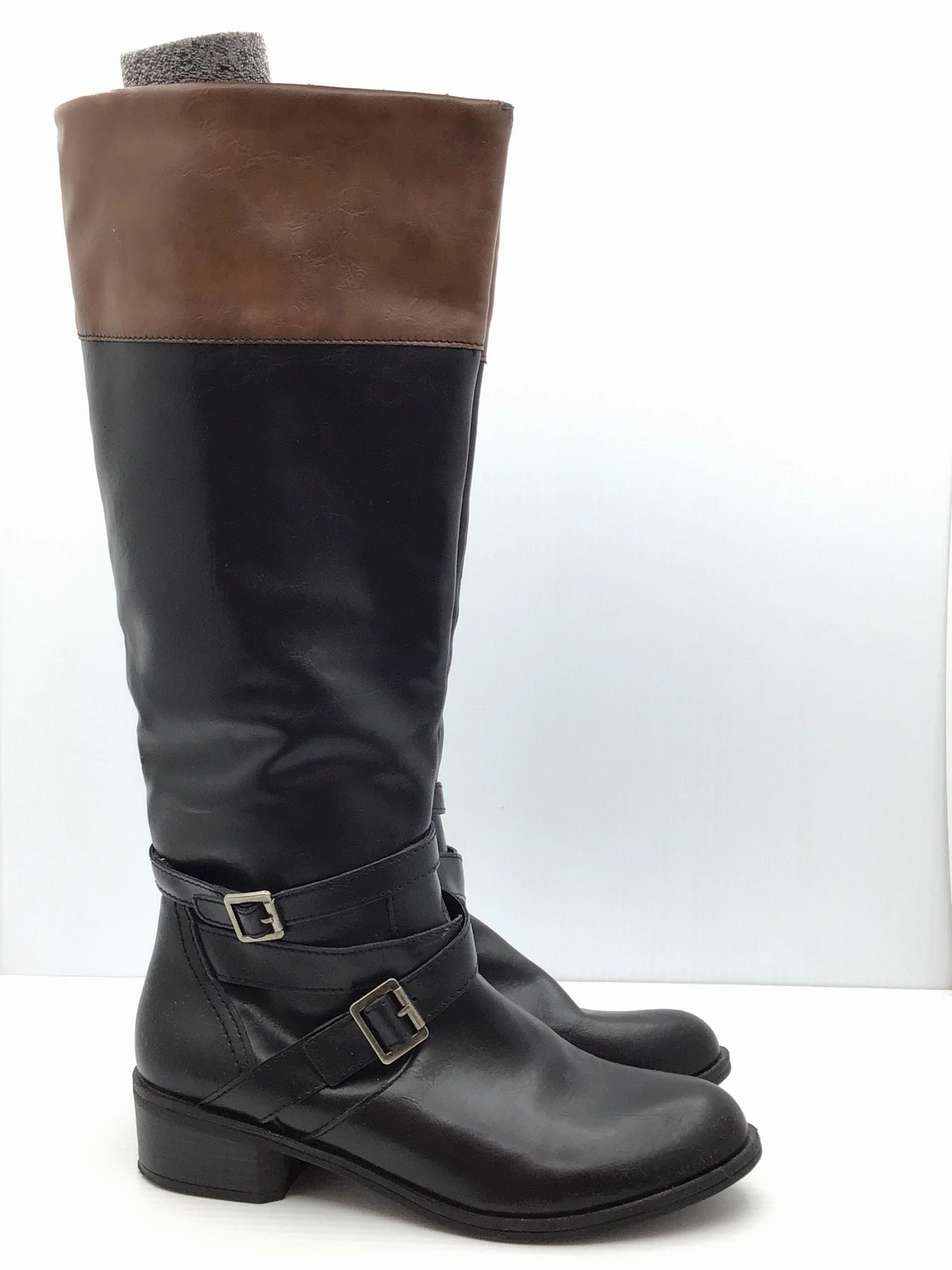Durable Shell Rainy Day Commuter Boots Knee Heels By Arizona  Size: 8.5