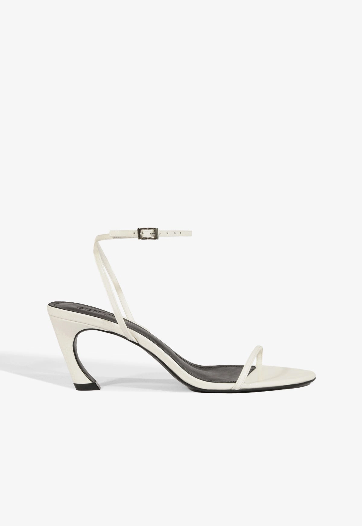 Siena Curve Mid Patent Sandal Light Travel Shoes
