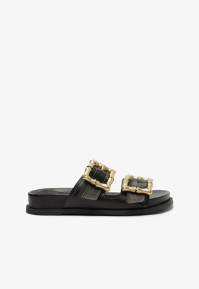 Enola Black Sporty Sandal Everyday Pick