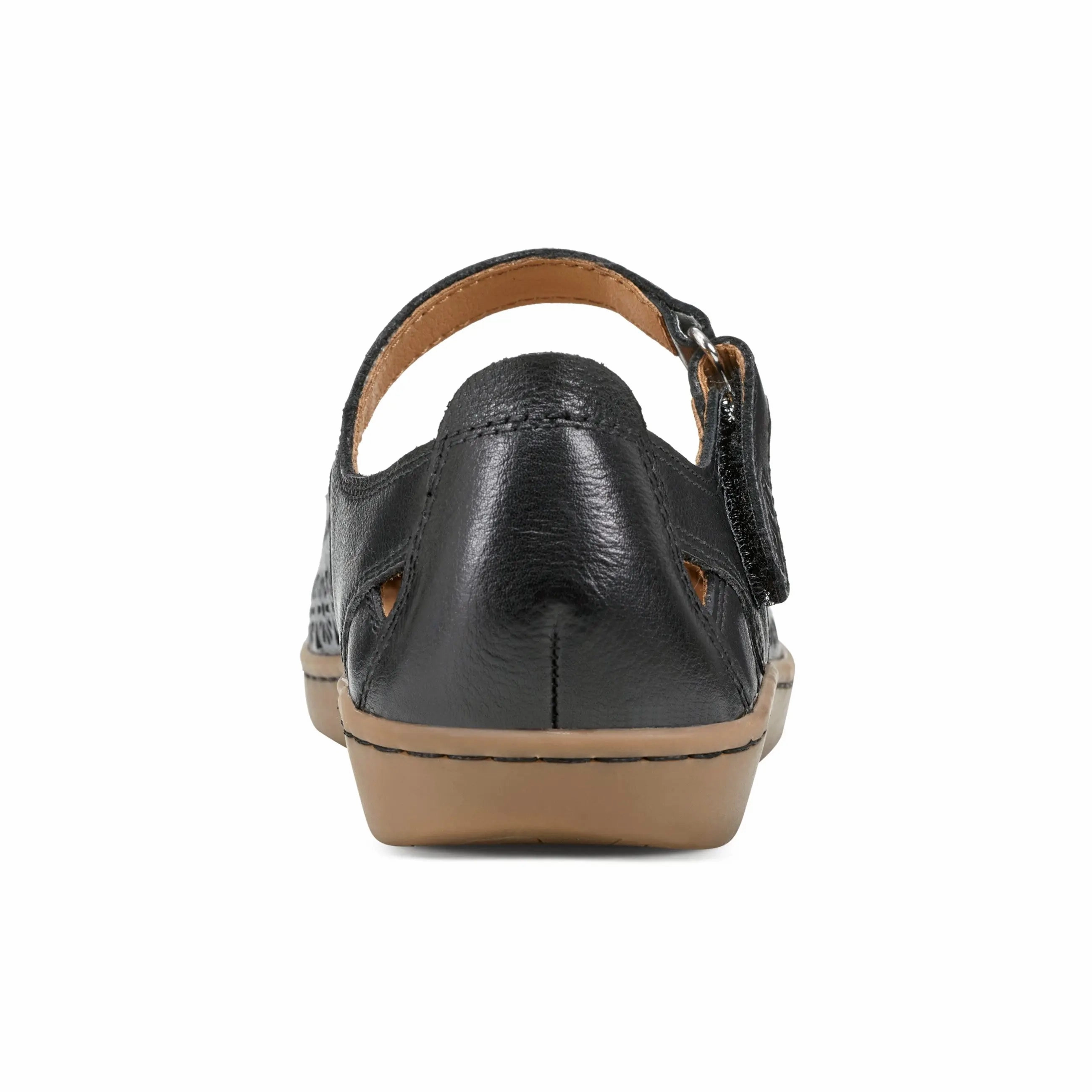 Lady Perforated Slip-On Ballet Flat Sleek Comfort