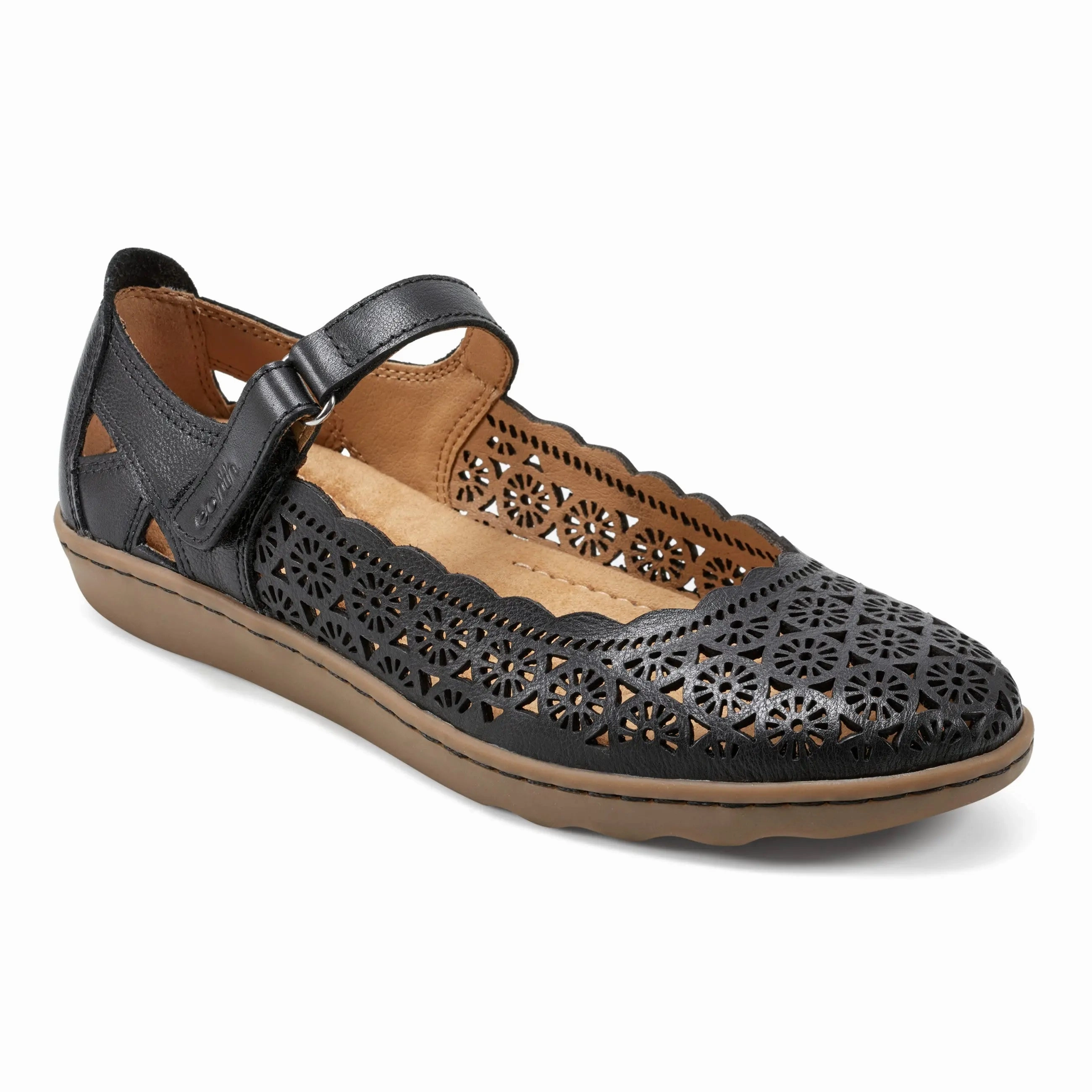 Stylish Footwear Lady Perforated Slip-On Ballet Flat