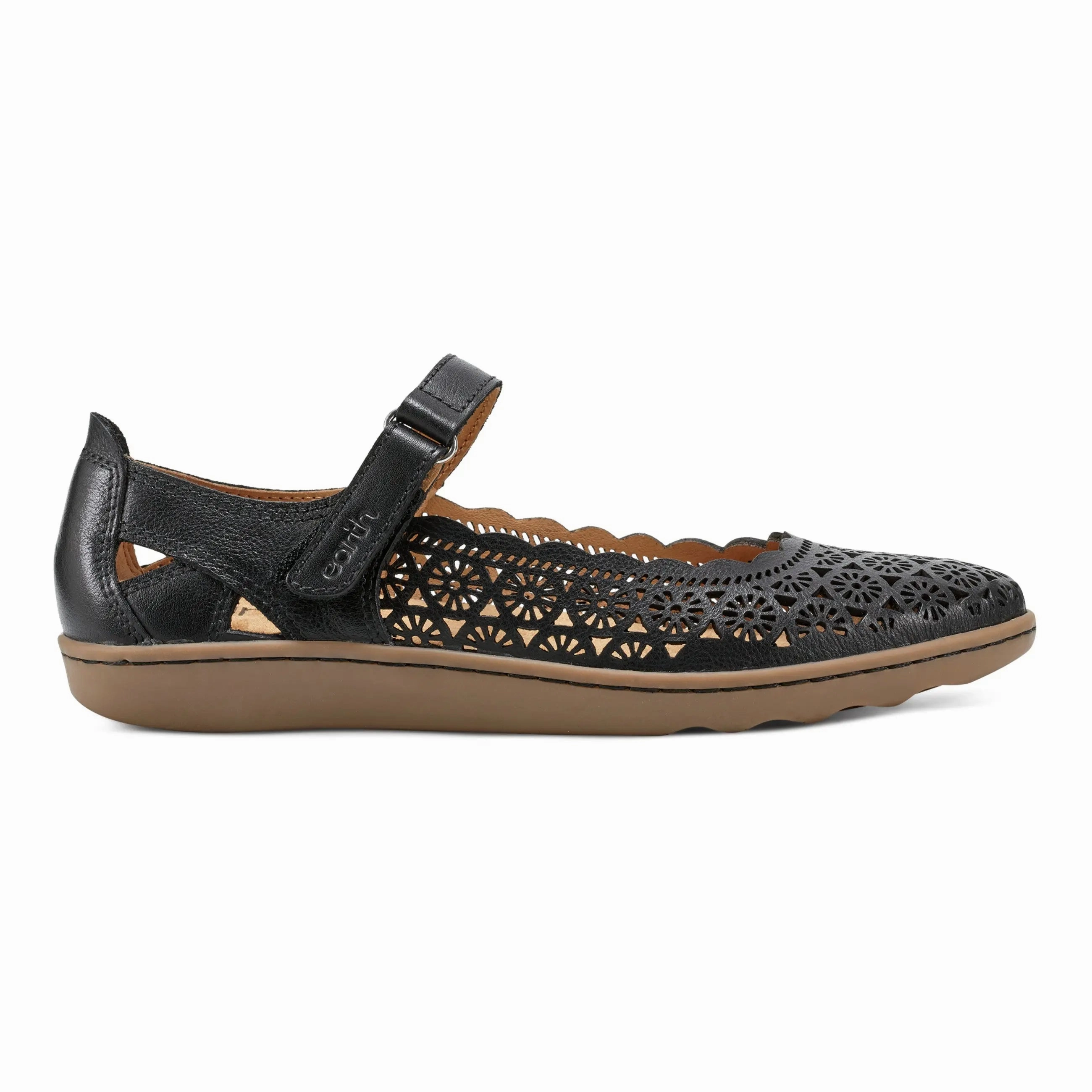 Street Fair Dance Mood Lady Perforated Slip-On Ballet Flat