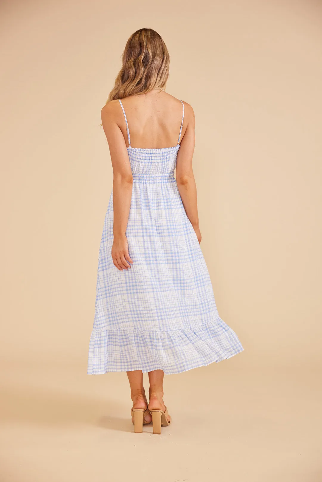 Mink Pink-Azure Breeze Dress-Midi