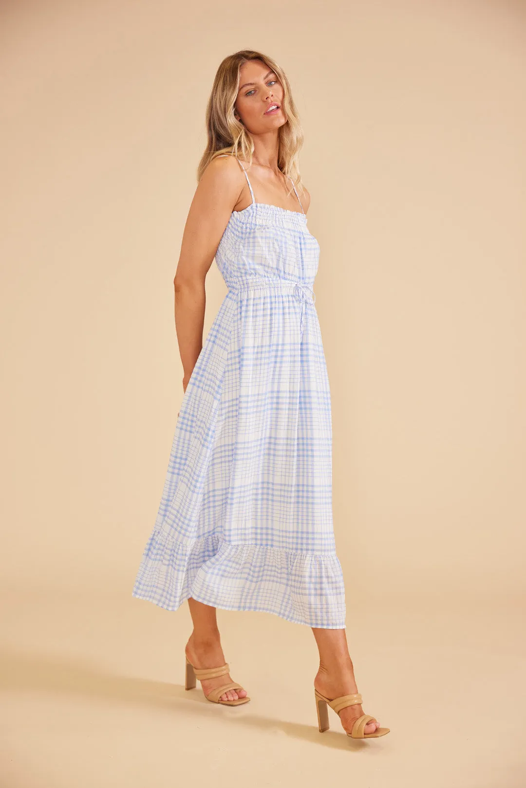 Mink Pink-Azure Breeze Dress-Midi