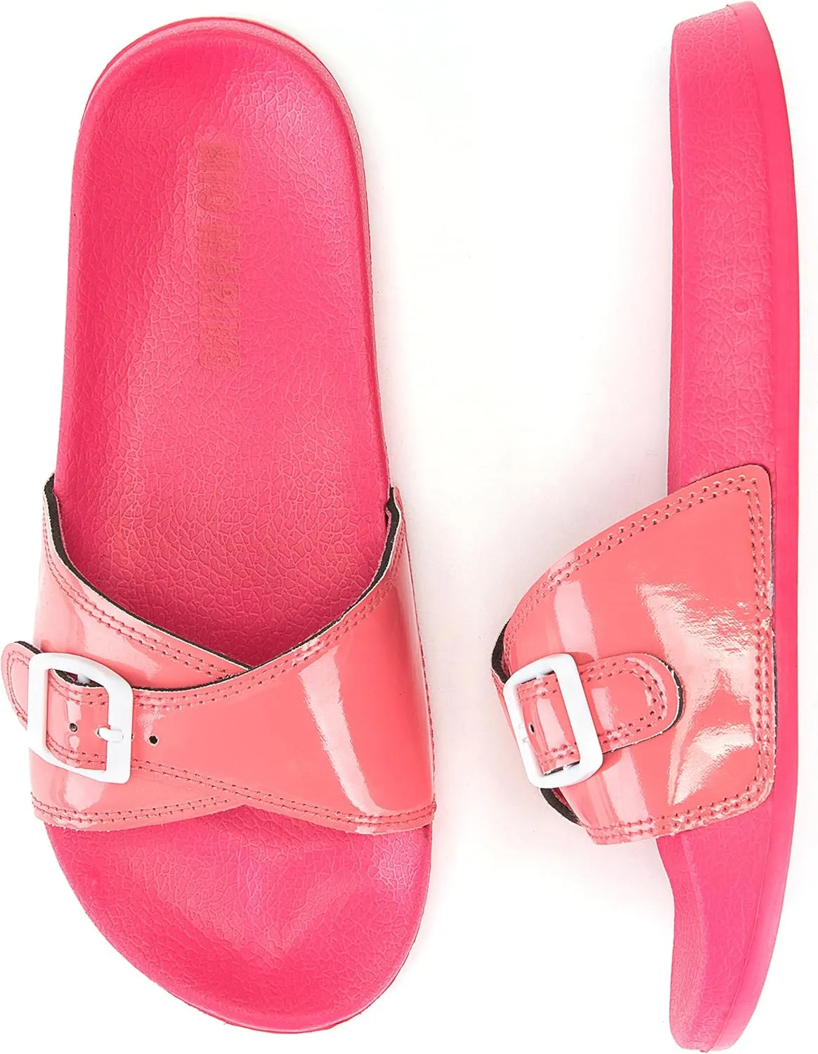 Mio Marino Adjustable Slides for Women - Beach Sandals - House Slippers