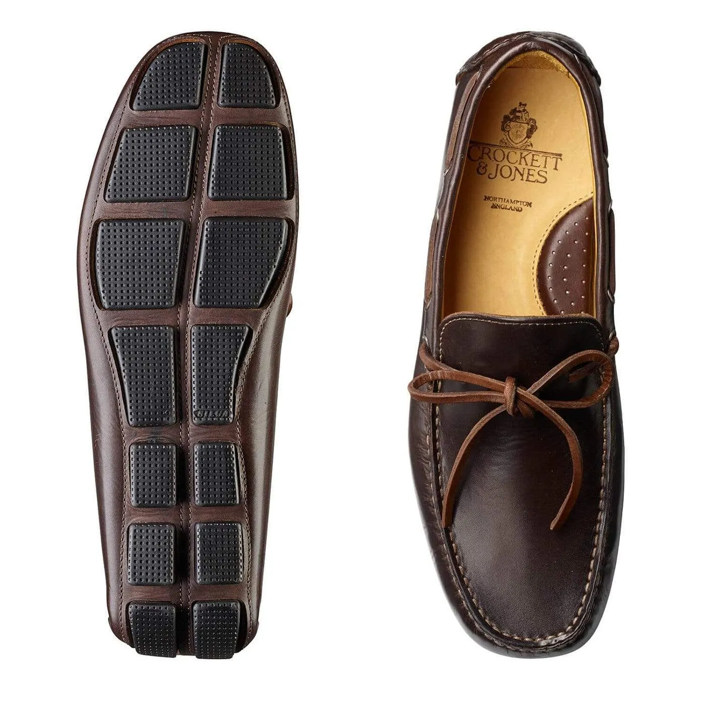 Modena Dark Brown Burnished Calf Cross Road Stable base