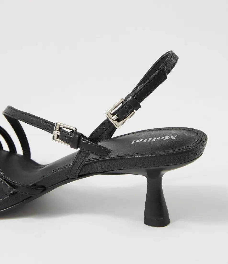 MOLLINI TANDOM LEATHER SANDALS