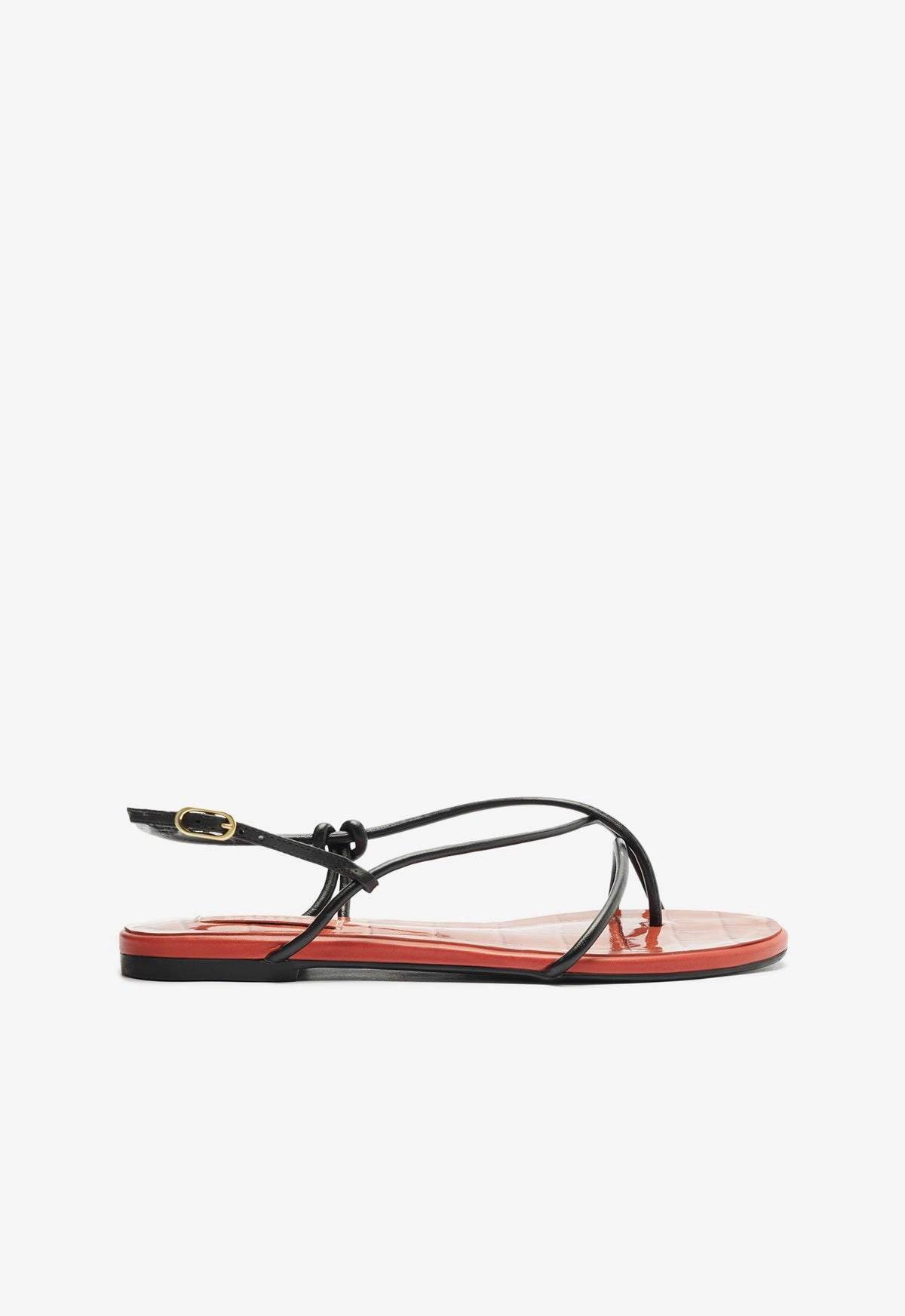 Scandi Clean Sustainable Vegan Material Malta Flat Sandal
