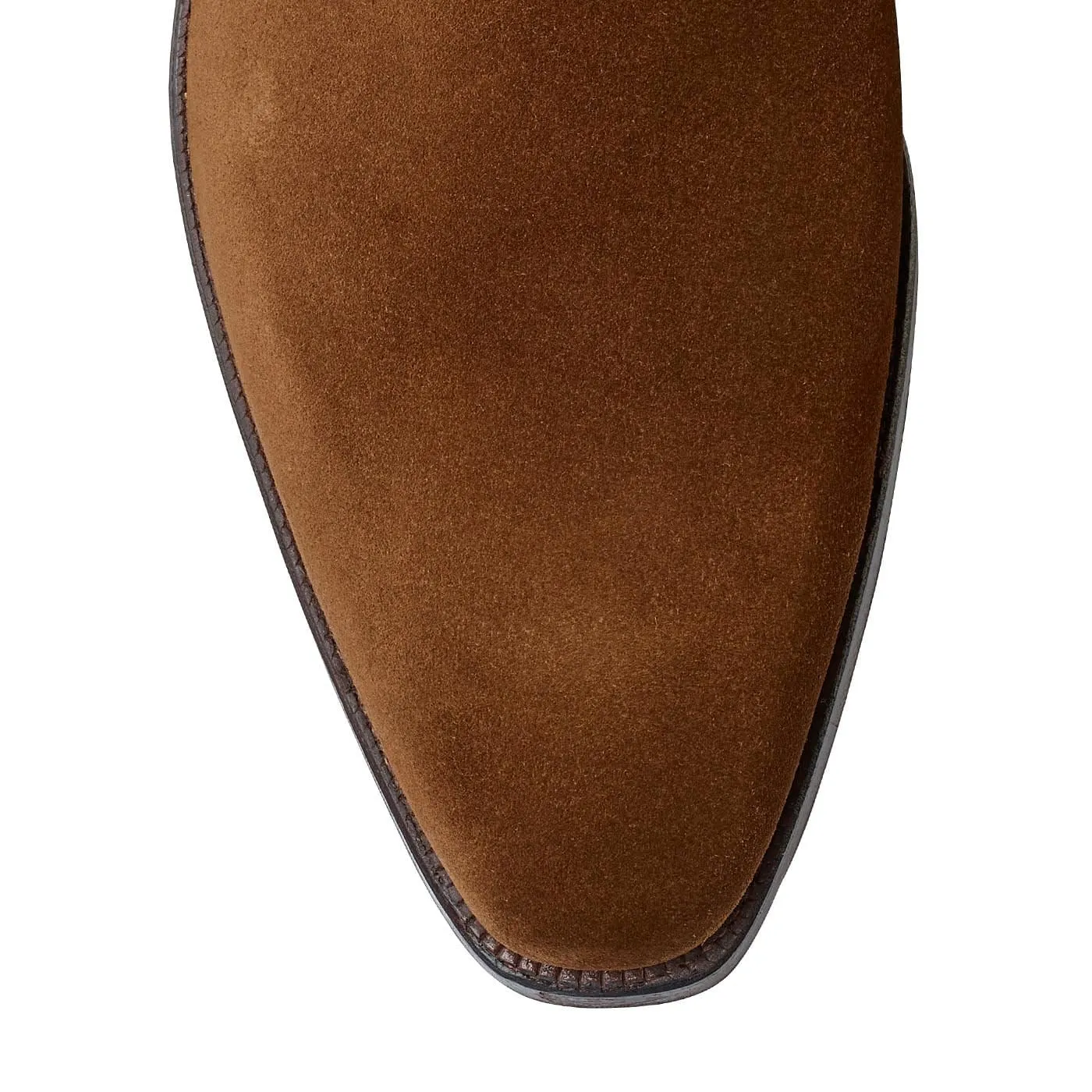 Ventilation holes Abrasion resistant Monkton Tobacco Calf Suede