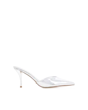 MANSON - SILVER CHROME NYC Glow Luxury Shoes