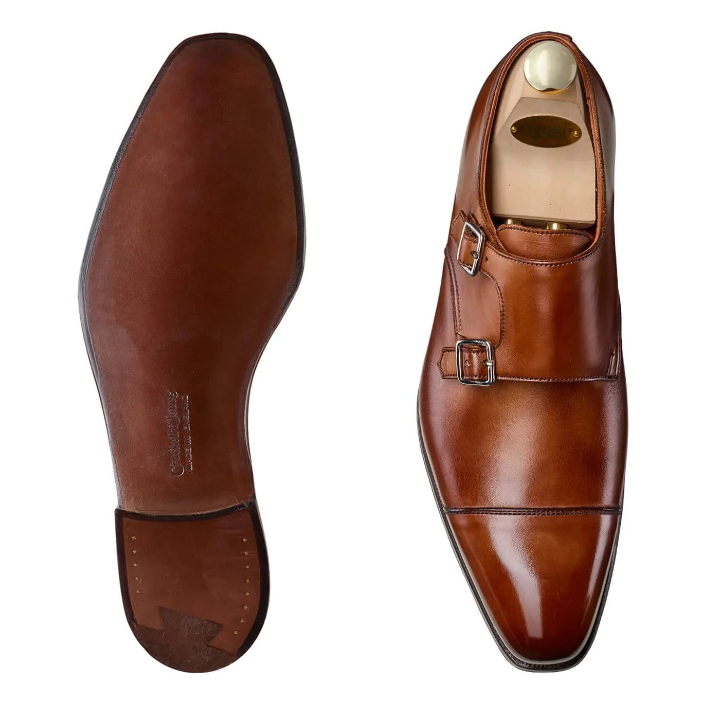 Abrasion Resistant Outsole Grab Now Montpellier 2 Tan Antique Calf