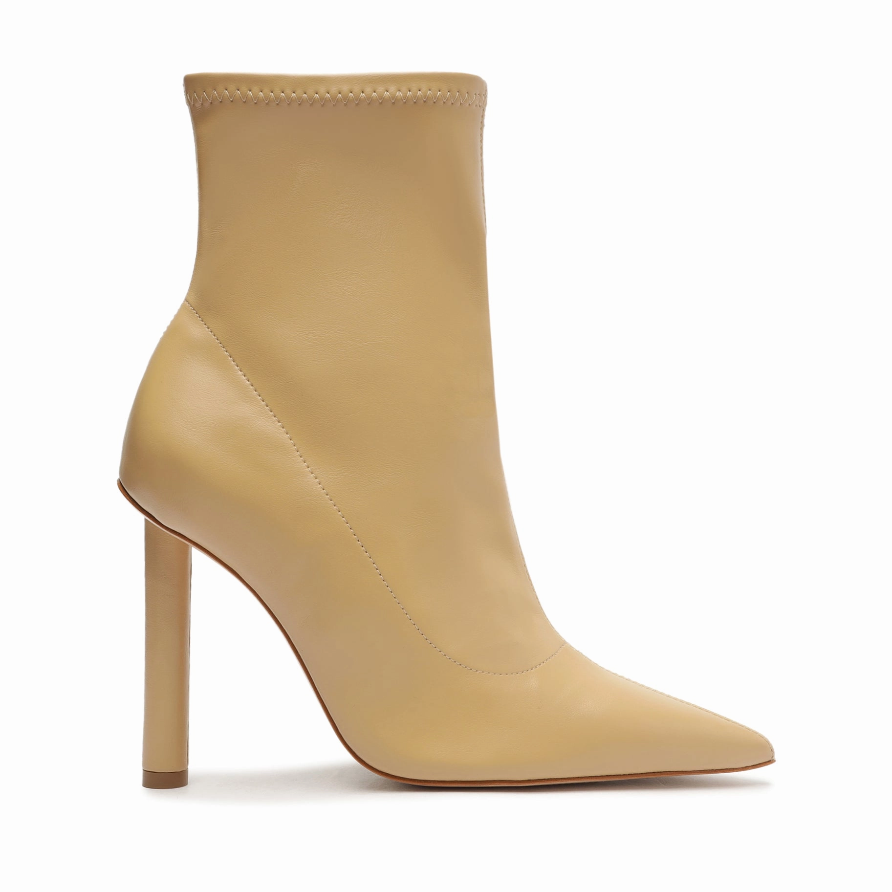 Gia Nappa Leather Bootie Travel Light