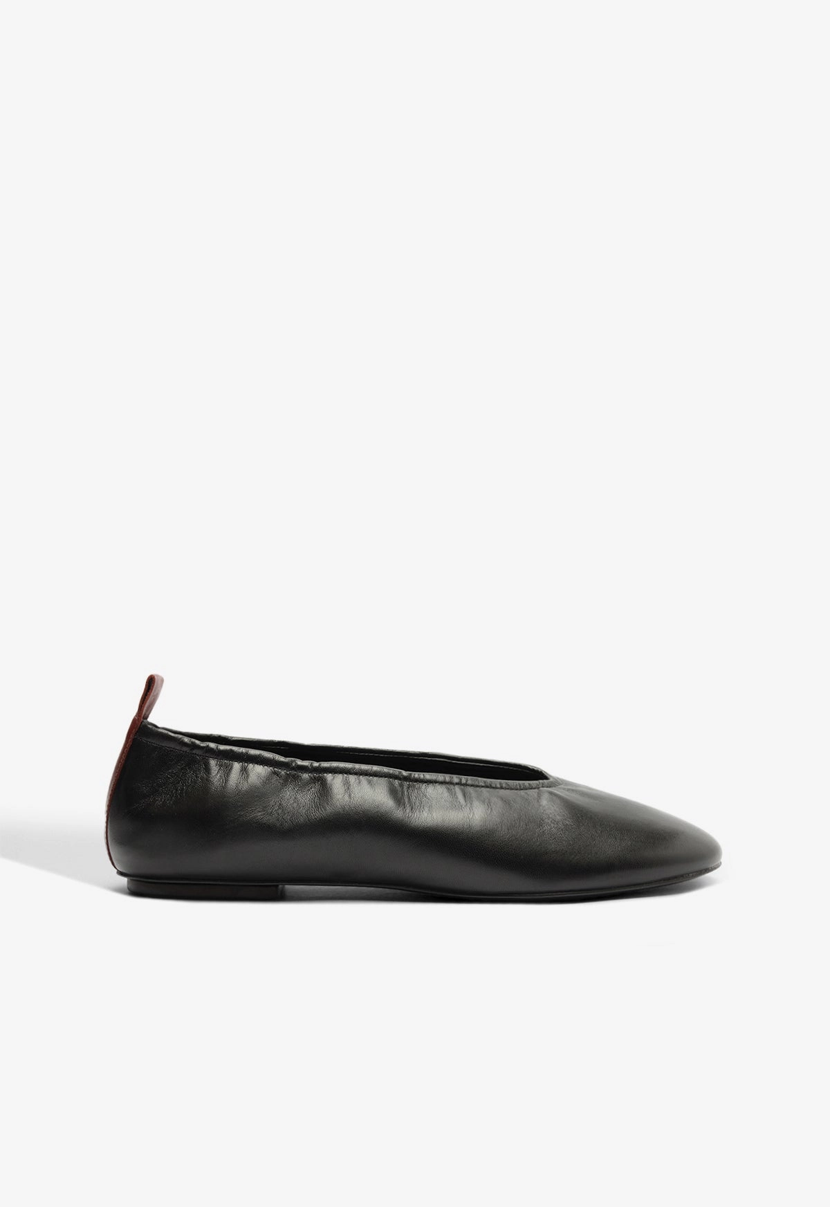 Sweat Resistant Indoor Fitness Eudora Leather Flat
