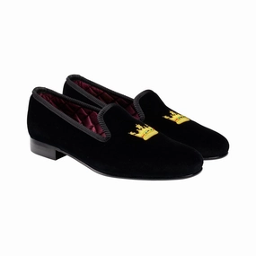 Easygoing Sandals Coronet Black Velvet