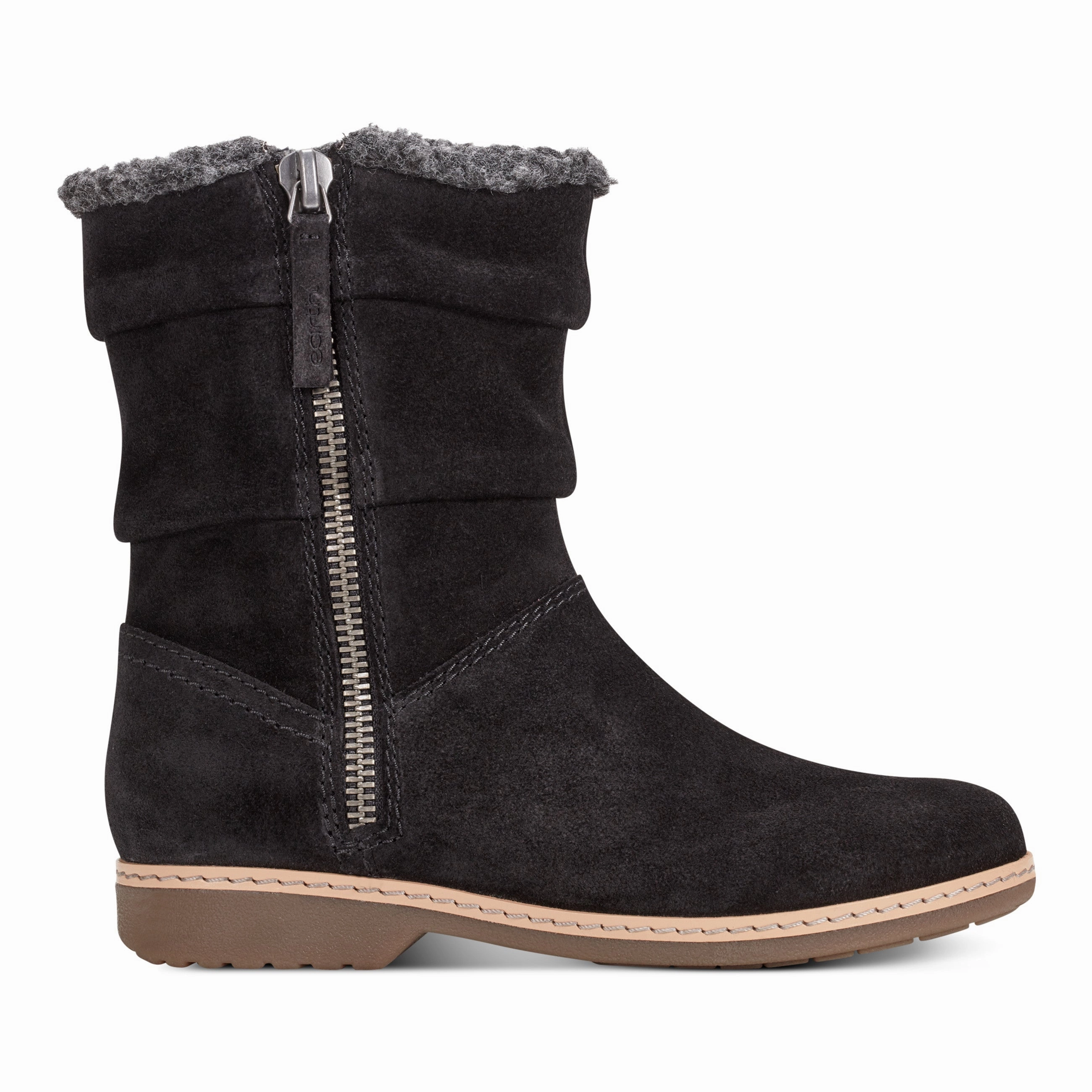 Thermal Core Mountain Hike Dad Mode Hyland Water Repellent Round Toe Flat Casual Booties