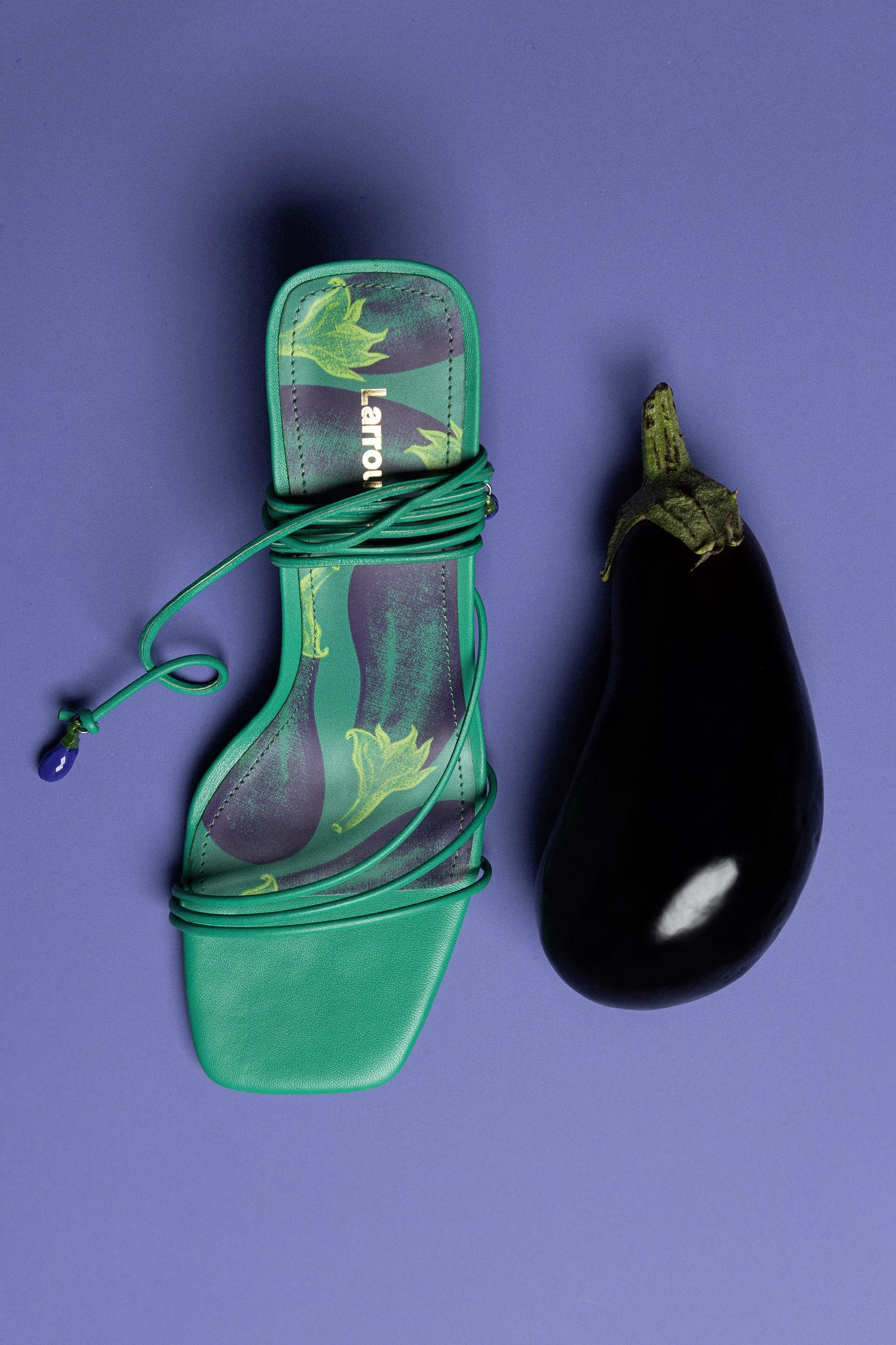 Nadia Sandal In Green Leather Ultra-Stylish Footwear Joint Ease Fashionable And Functional