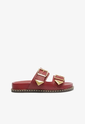 Cosmic Glow Agile Path Naomi Sporty Leather Sandal
