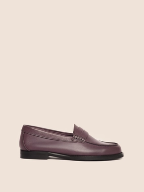 Napoli Plum Loafer College Walk