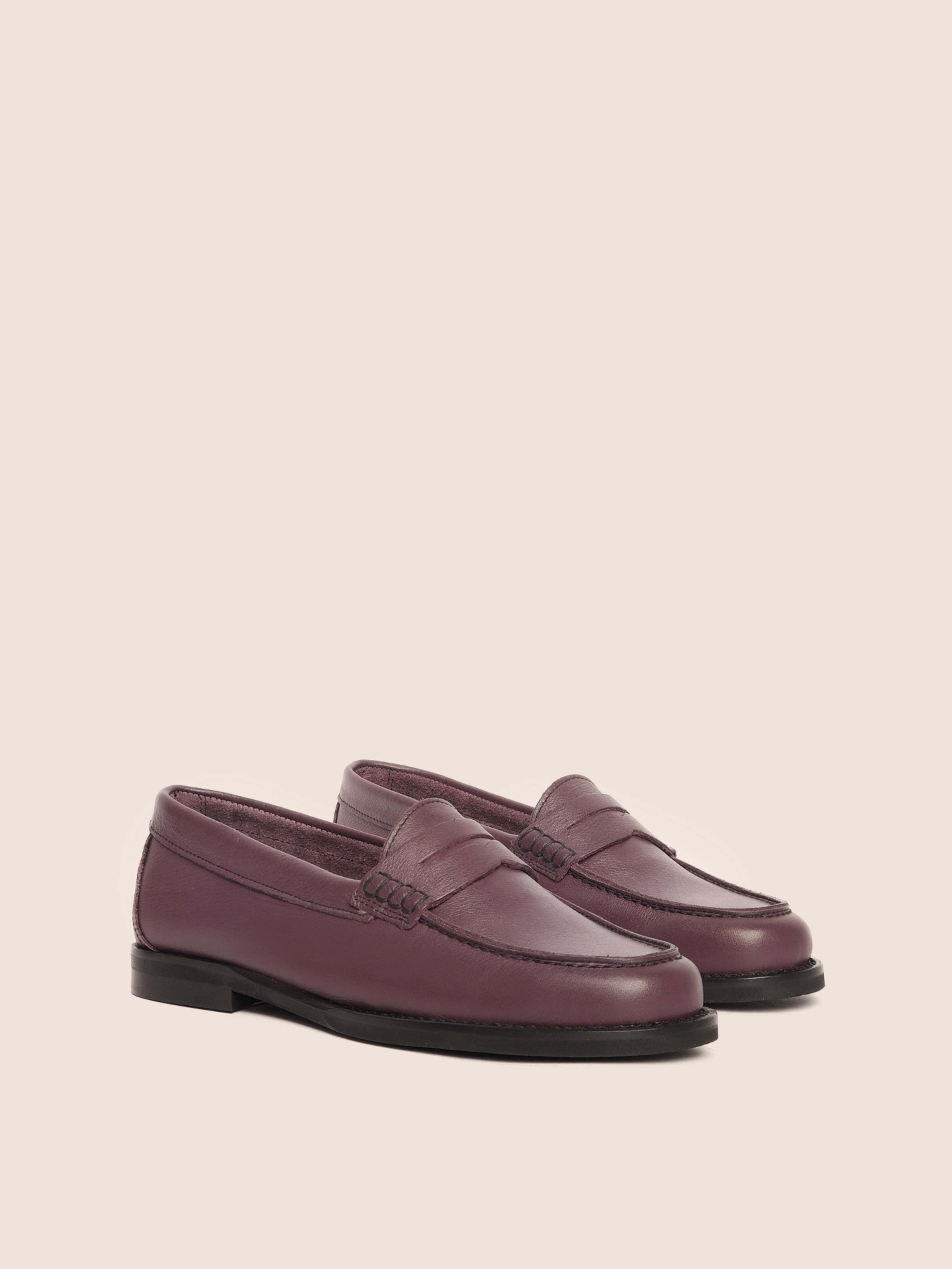 Napoli Plum Loafer Fit Step