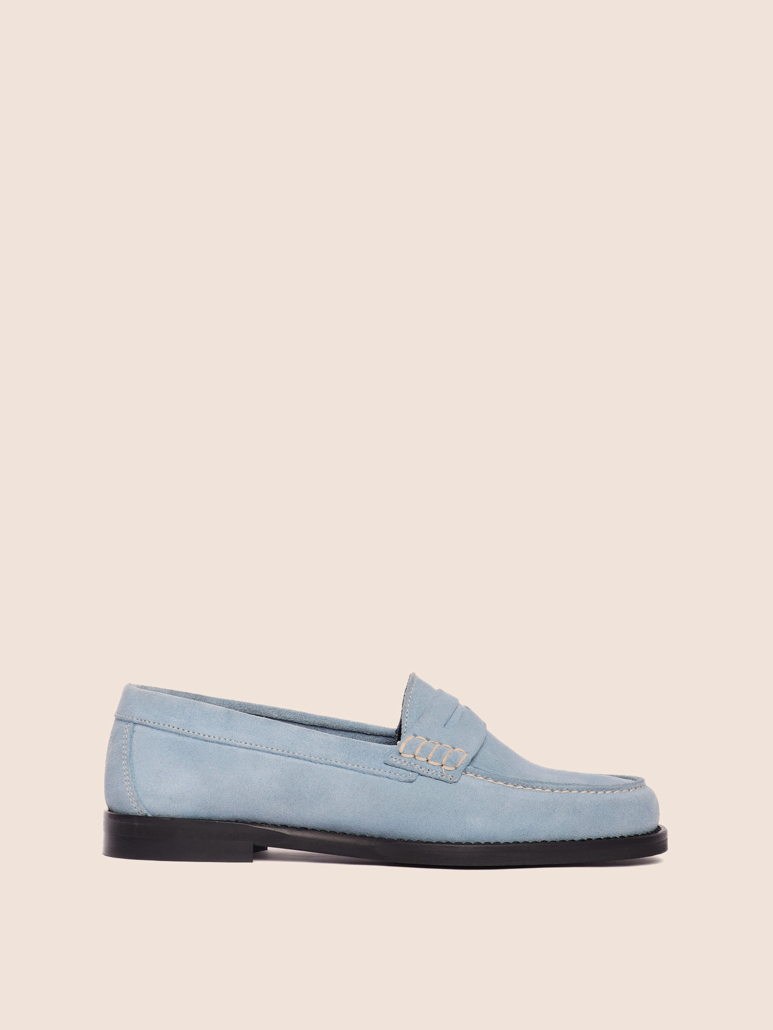 Napoli Sky Suede Loafer Moisture Wick