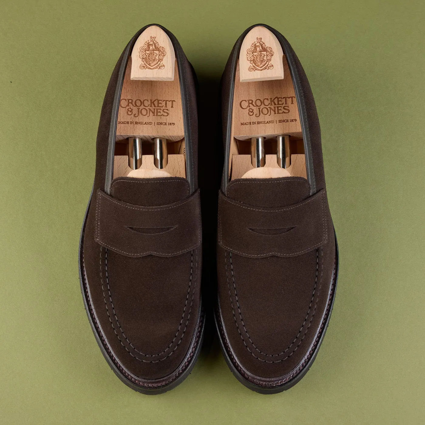 Boston 2 Dark Oak Suede Shock Absorbing