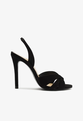 Keefa Sling Nubuck Sandal Balanced Heel Counter Desert Run