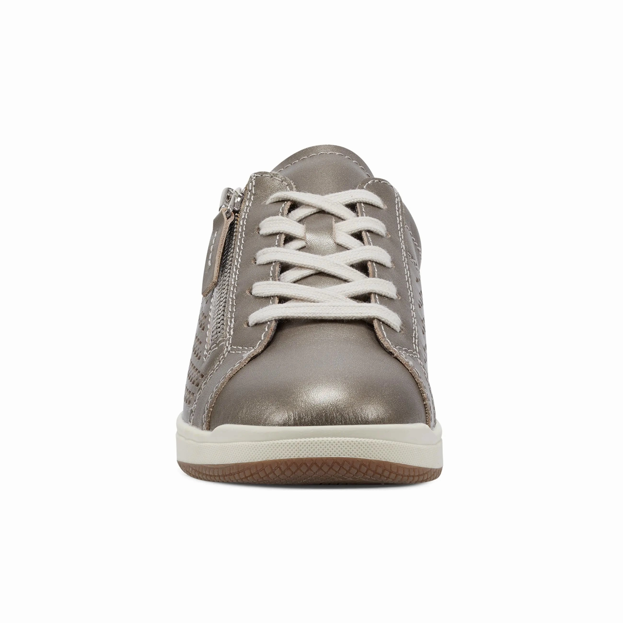 Soft Fit Comfort Netta Round Toe Casual Lace-up Sneakers