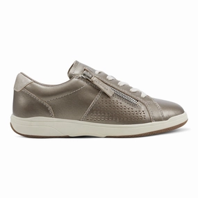 Bright Guard Heel Strong Netta Round Toe Casual Lace-up Sneakers