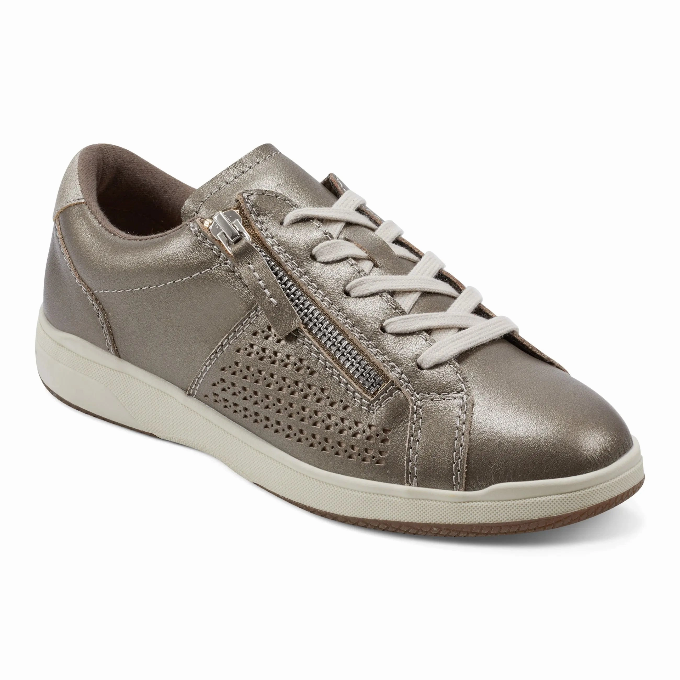 Netta Round Toe Casual Lace-up Sneakers Comfortable Step Cozy Path