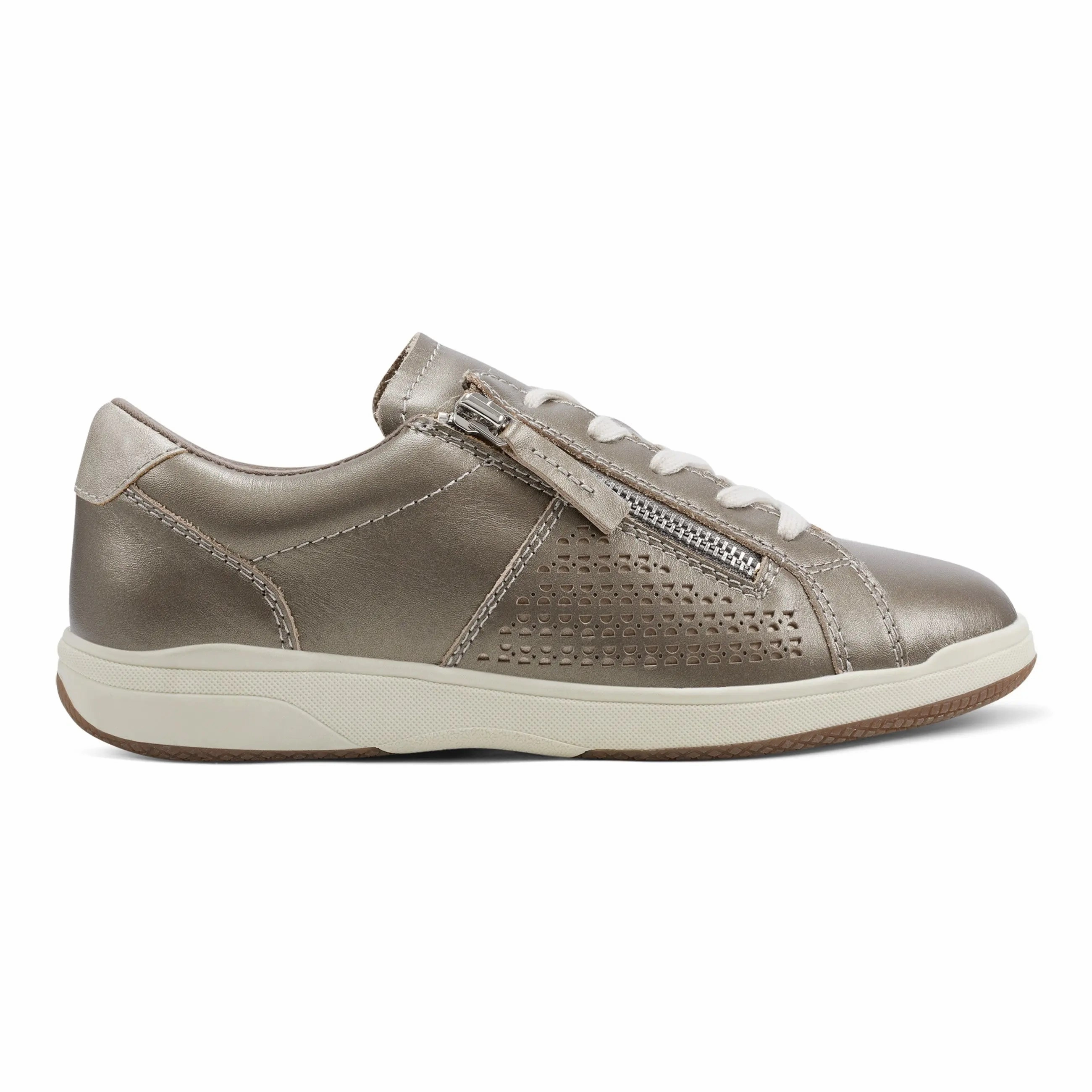 Bright Guard Heel Strong Netta Round Toe Casual Lace-up Sneakers